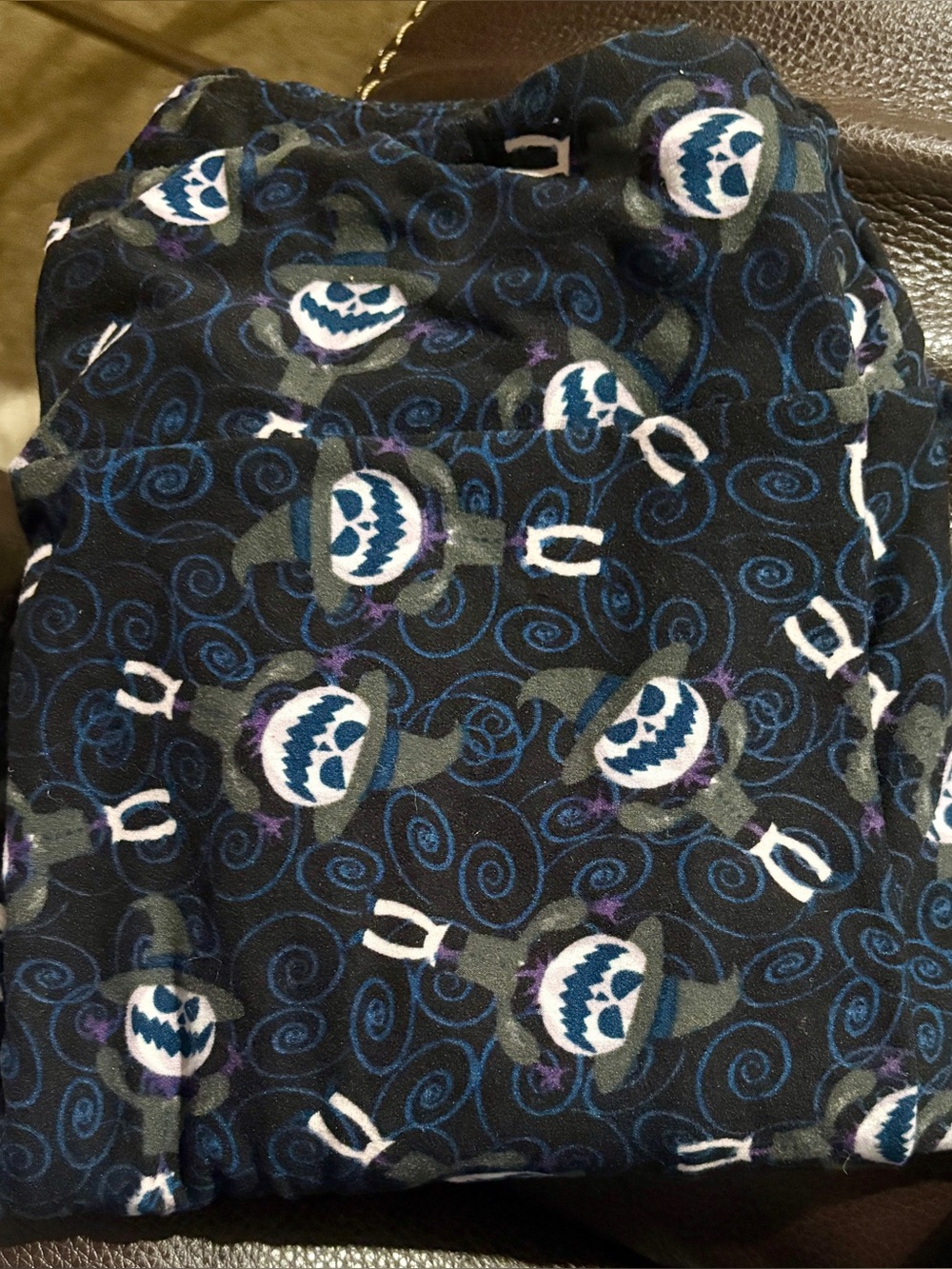 LuLaRoe Halloween Scarecrow Leggings sz Tall & Curvy (plus size) worn once